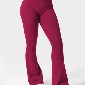 Women's Yoga Flare Trousers High-Waisted